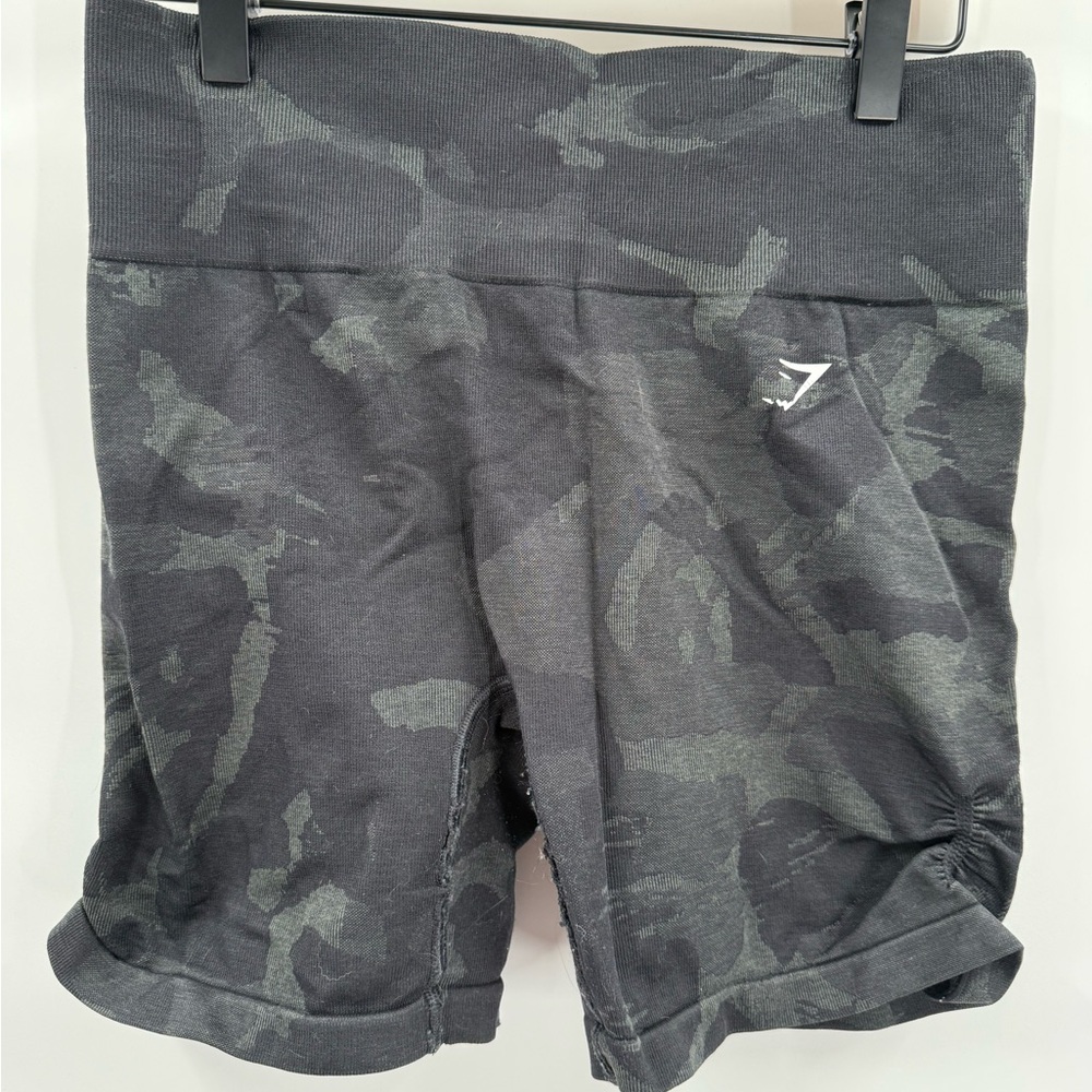 Gymshark Dark Camo Athletic Shorts